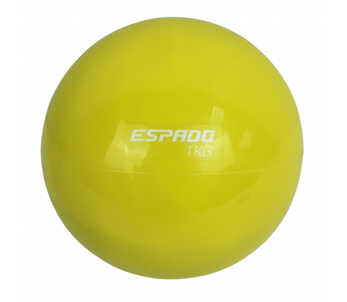 Медбол ESPADO 1 кг ES-001, желтый